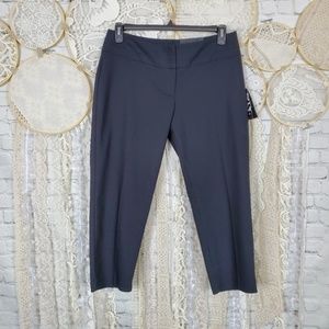 Apt. 9 Womens Black Mid Rise Torie Capri Pants